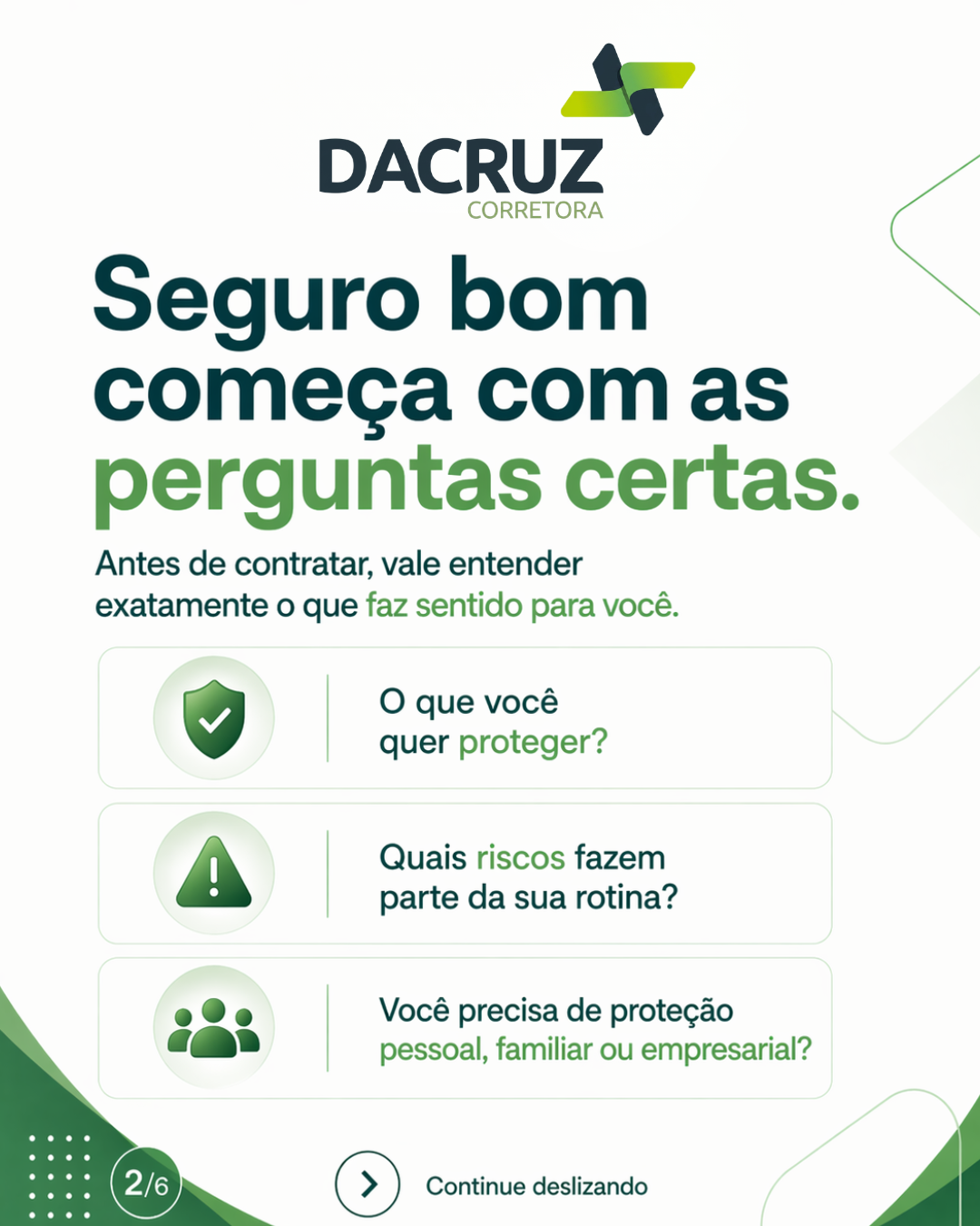Carrossel estruturado exemplo 1